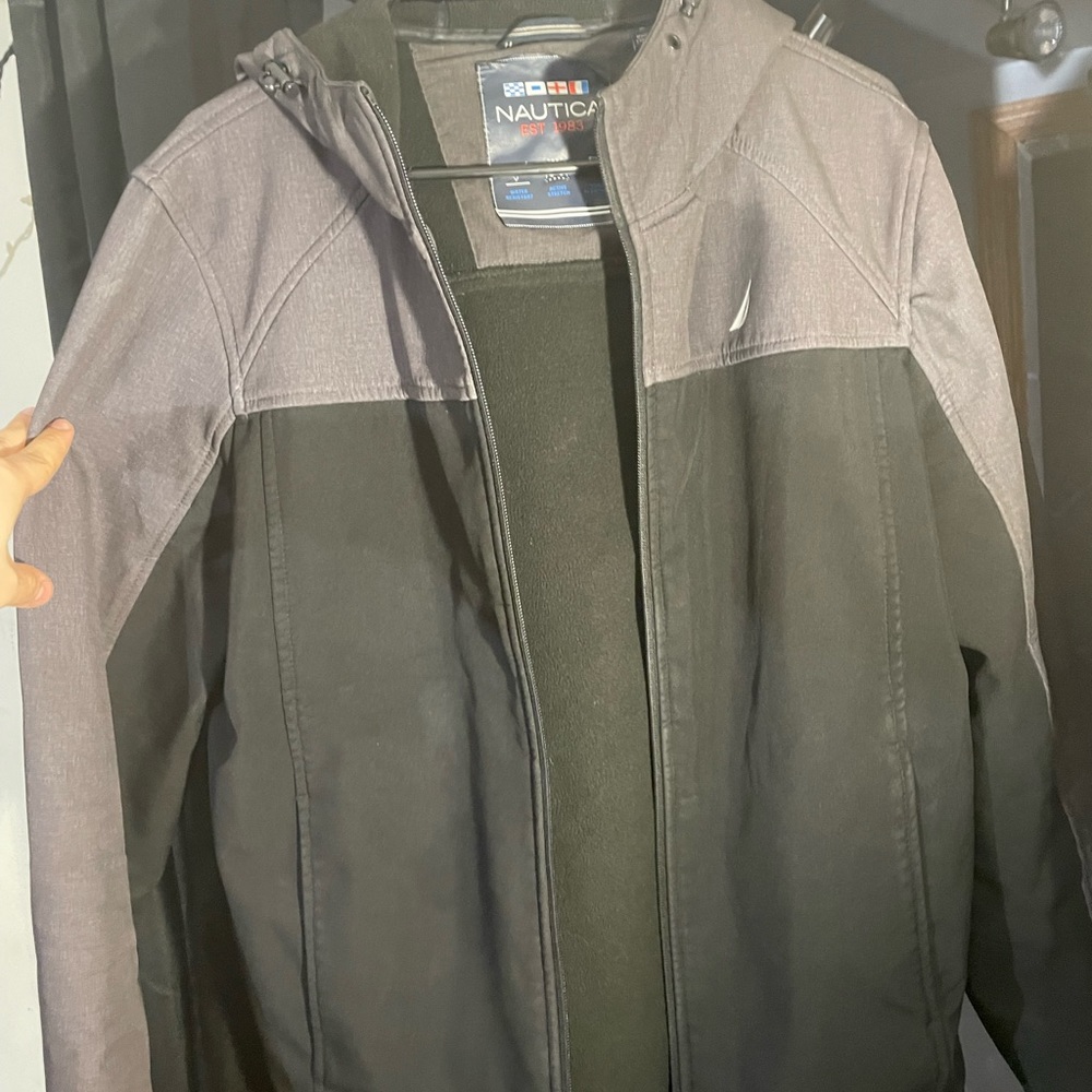 Nautica Light Jacket Black and Grey - Picture 3 of 9